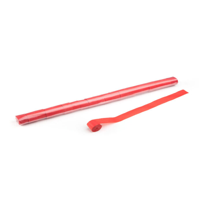 MagicFX - Streamers 10 m x 2,5 cm - Red